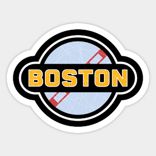 Boston Bruins Hockey Sticker